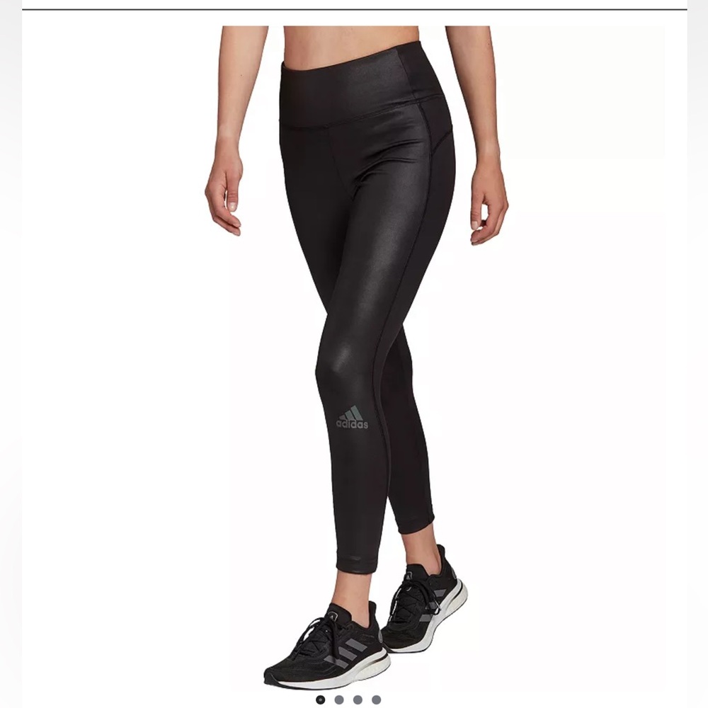 Adidas shine leggings Zoe Saldana size: large